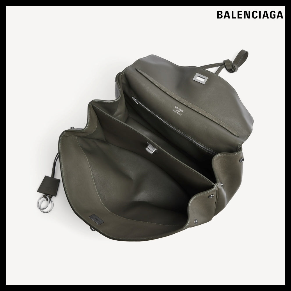【BALENCIAGA】Rodeo Handbag Medium Khaki