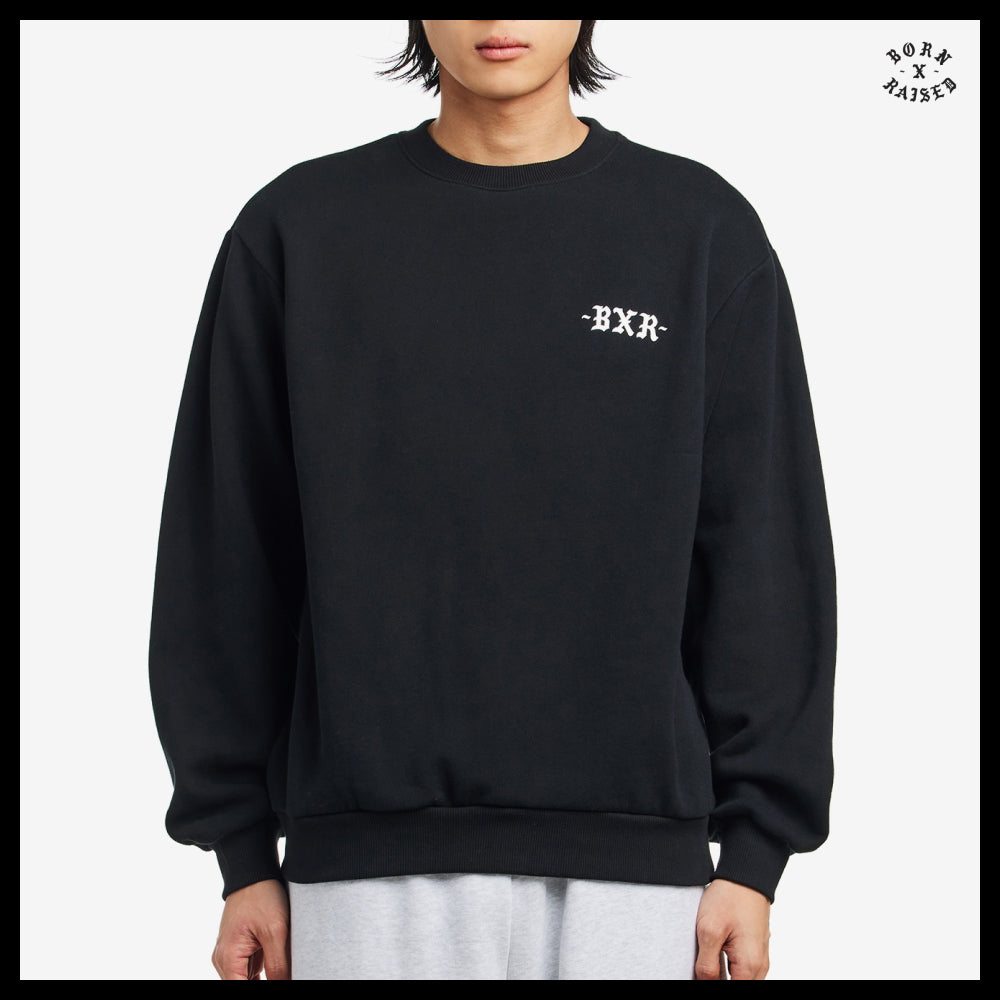 【BORN X RAISED】UNCONDITIONAL LOVE CREWNECK