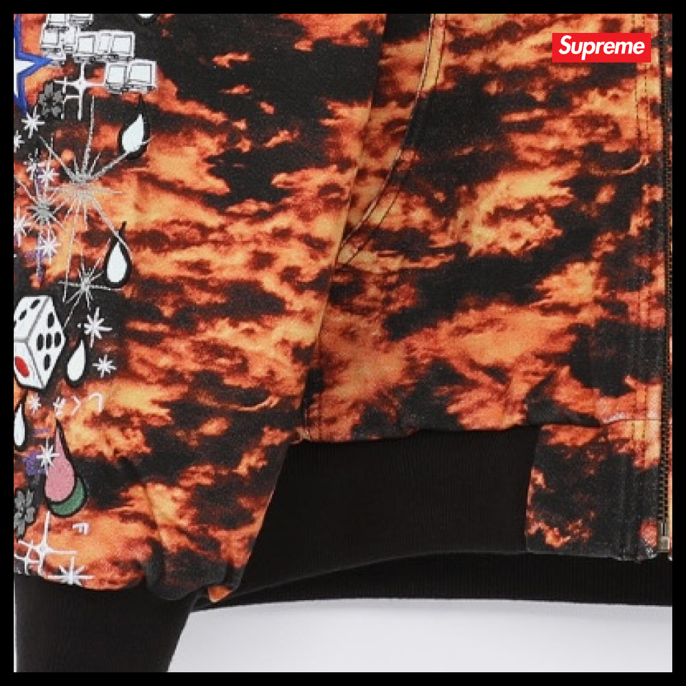 【100%正規品保証 Supreme】AOI Embroidery Hooded Work Jacket