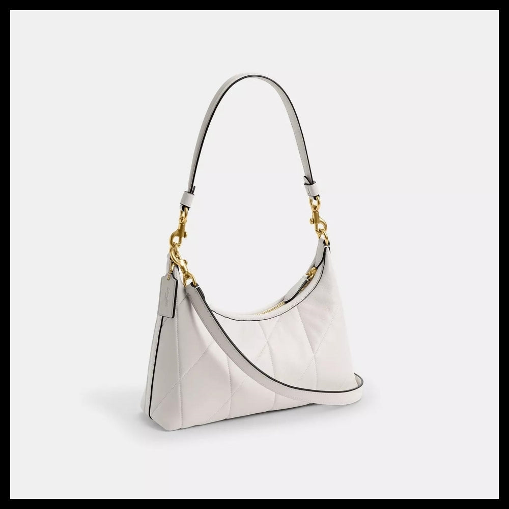 【Coach】Juliet Shoulder Bag 25 With Quilting Chalk