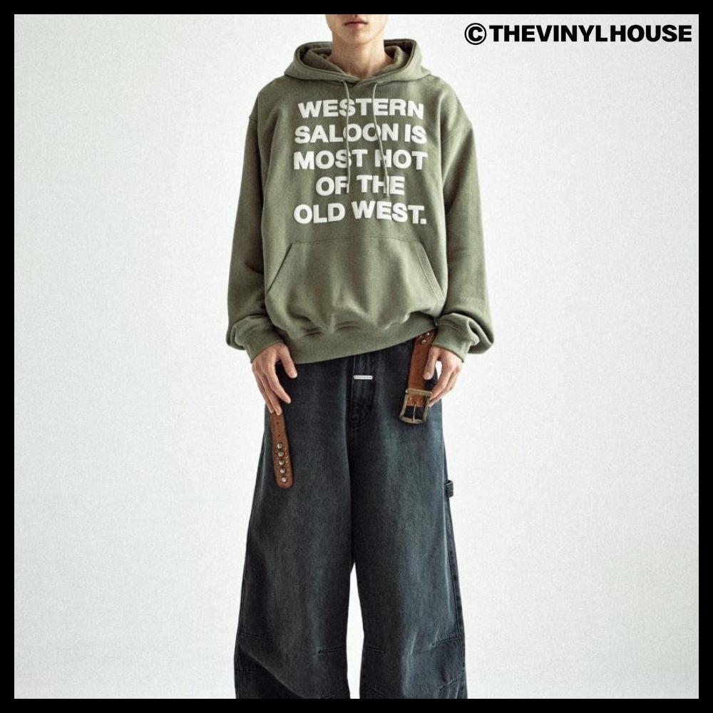【THEVINYLHOUSE】Typo hoodie (3 colors)