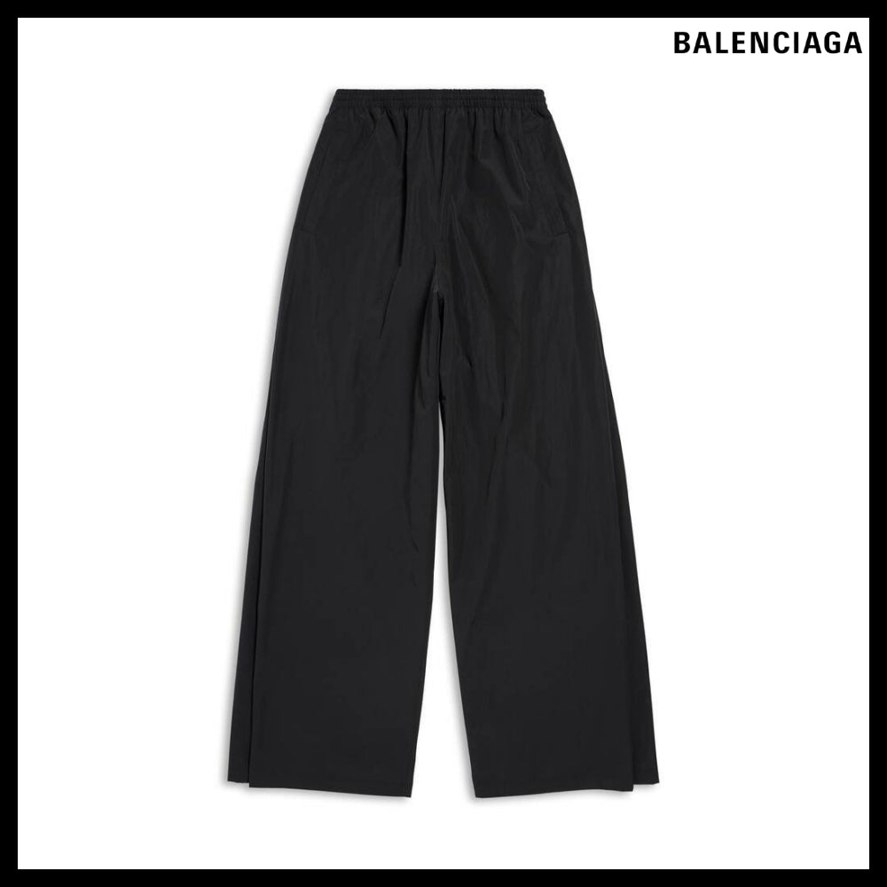 【BALENCIAGA】Double Front Tracksuit Pants Black