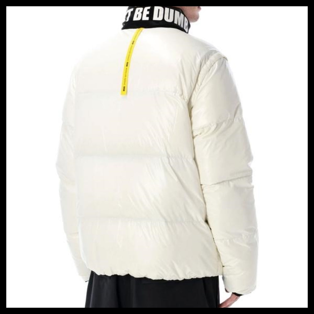 【MONCLER】White & Black Puffer Jacket
