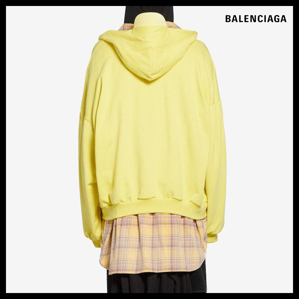 【BALENCIAGA】Unity Sports Icon Layered Zip-Up Oversized