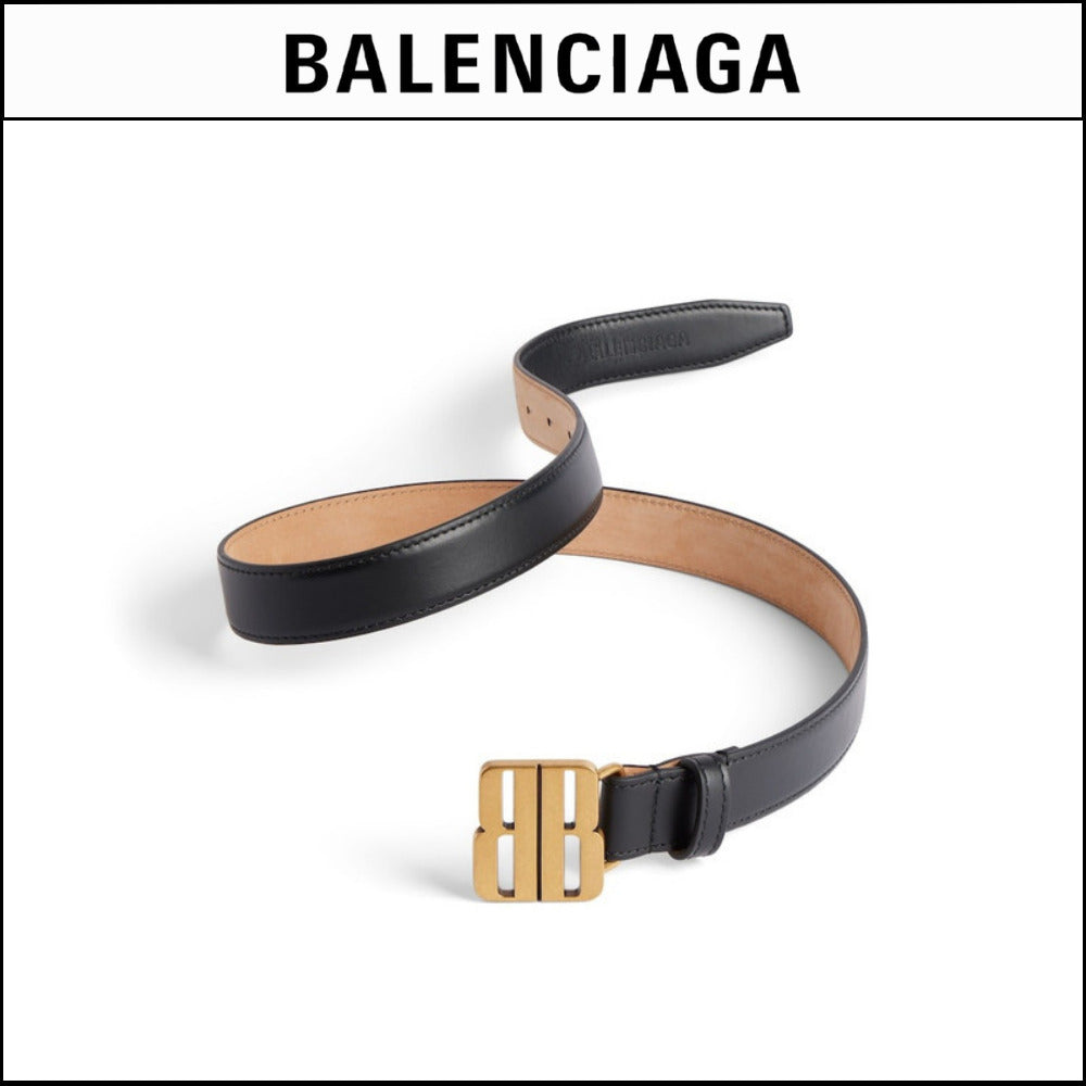 【BALENCIAGA】Nano Belt in Black
