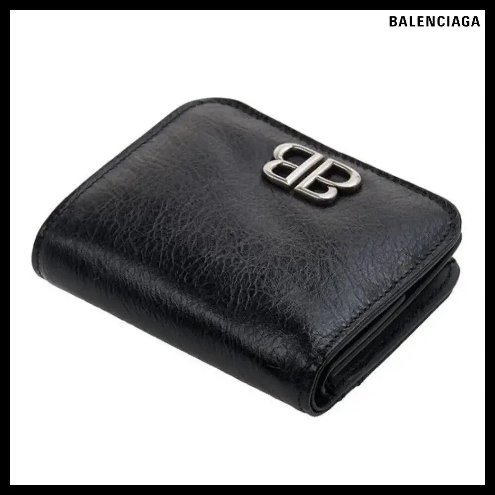 【BALENCIAGA】BB Logo Card Wallet