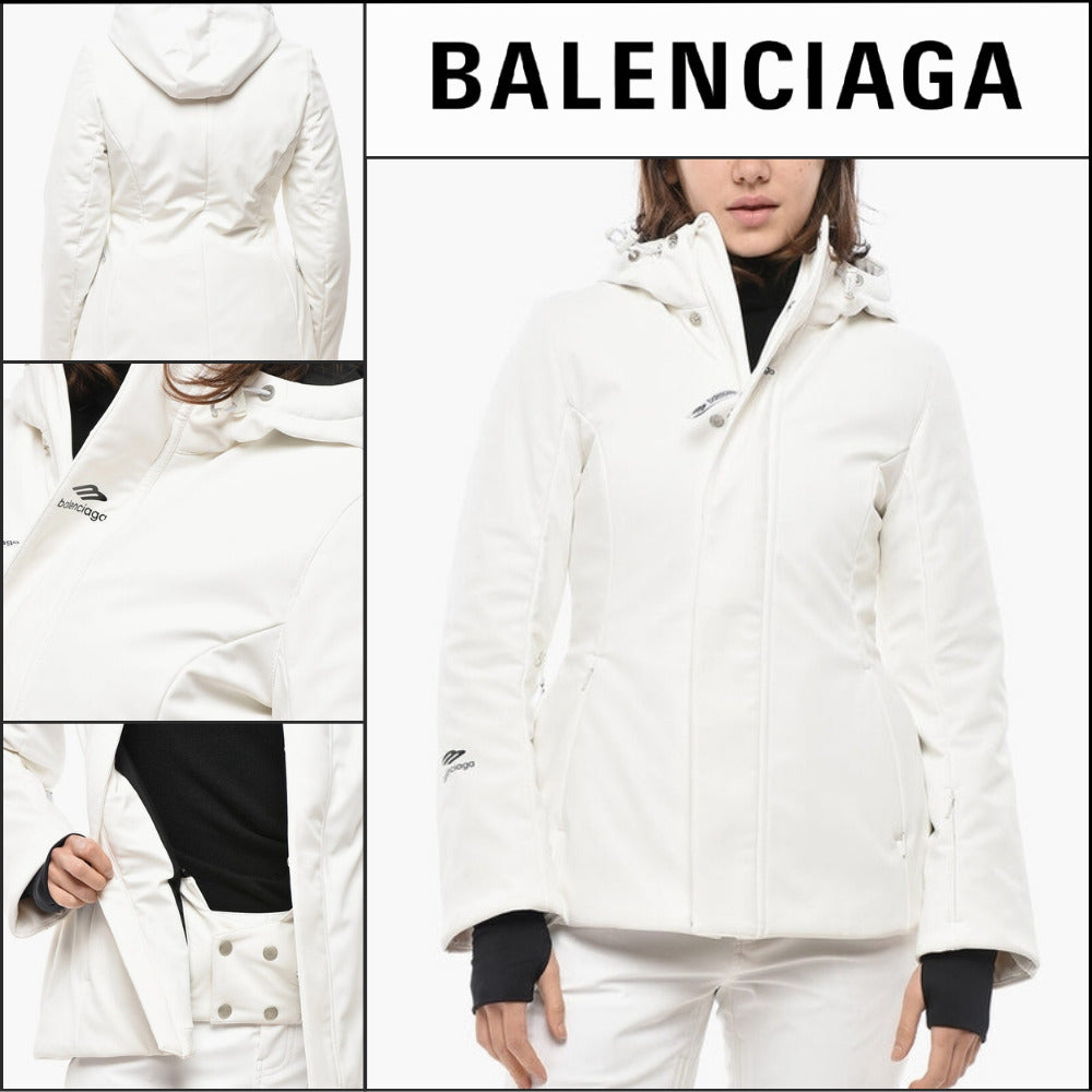 【BALENCIAGA】White Jacket clean silhouette