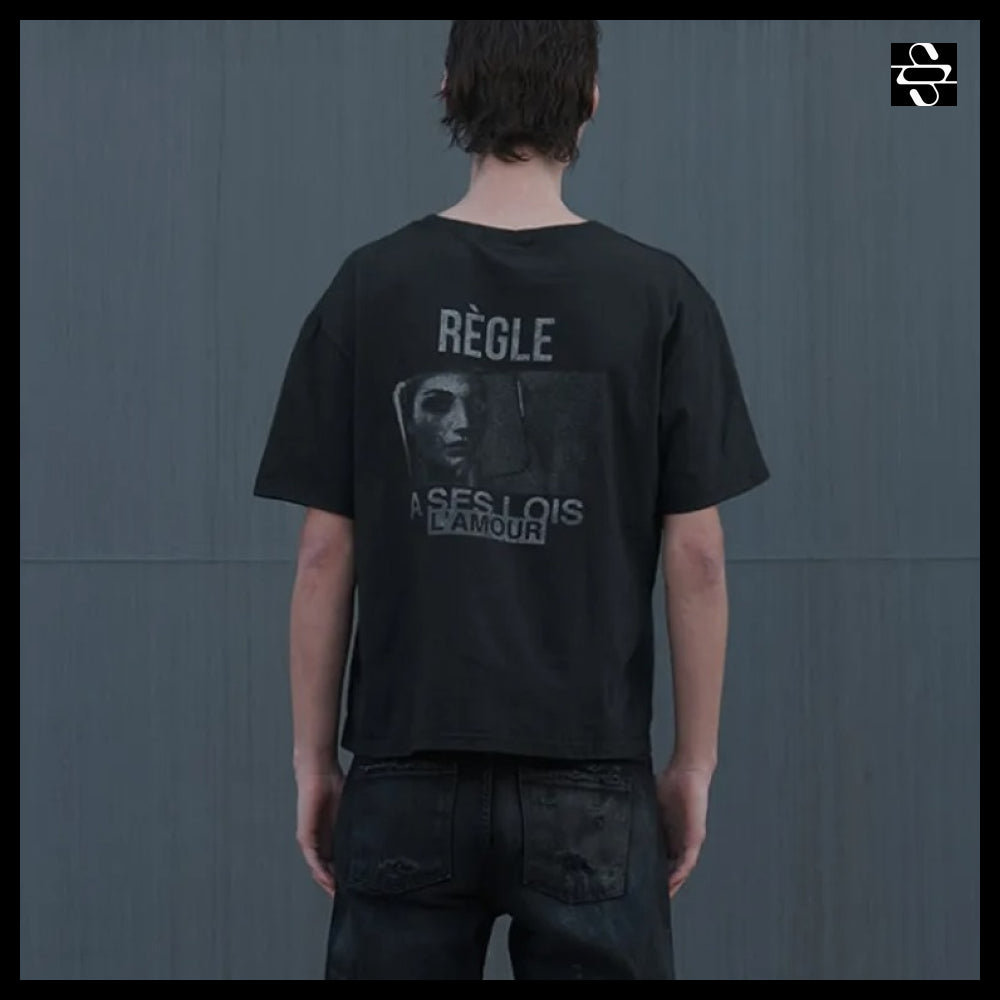 【SUNDAYOFFCLUB】RAFF Vintage Cropped T Shirt