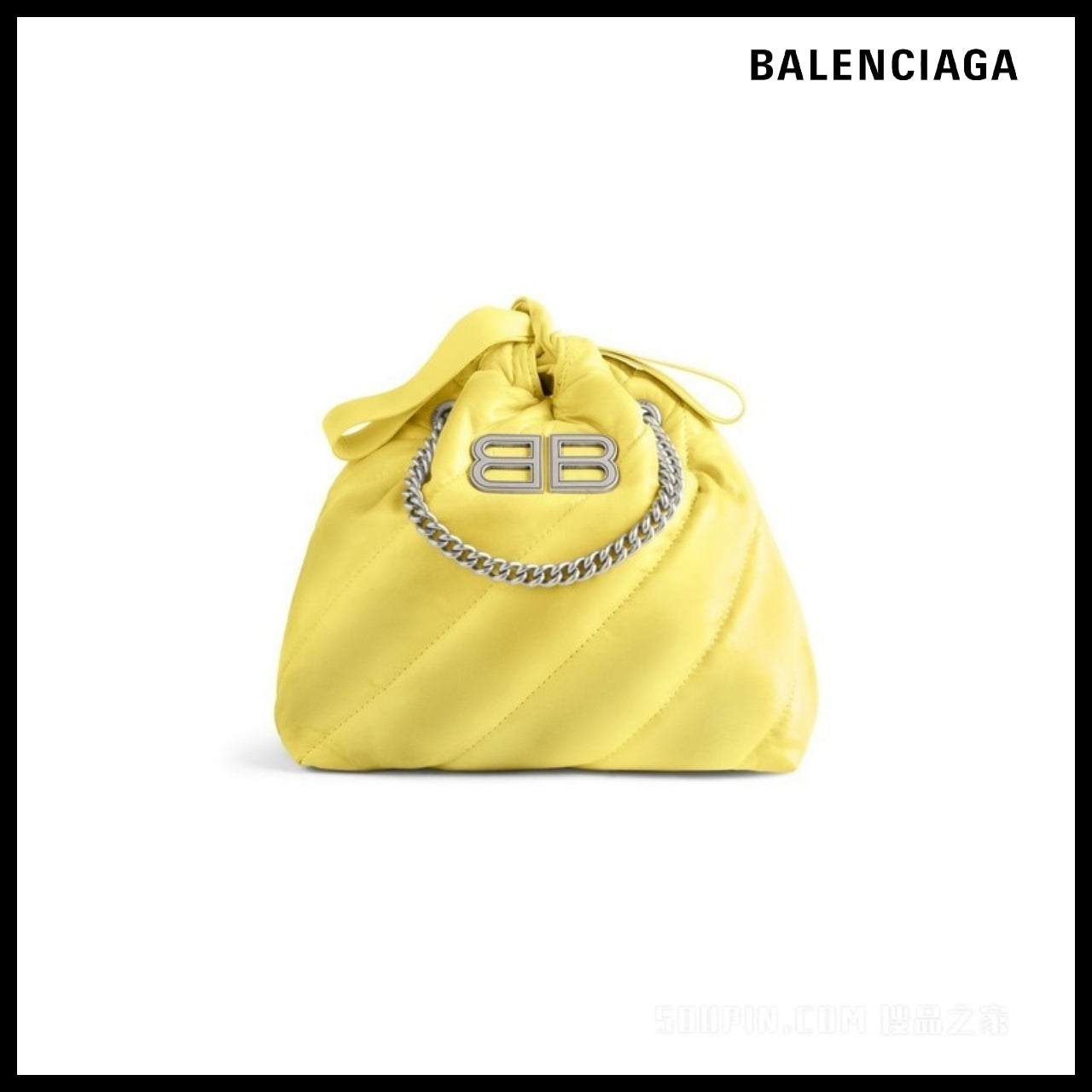 【BALENCIAGA】Crush XS Tote Bag Sprayed Quilted