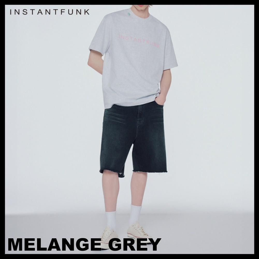 【INSTANTFUNK】VINTAGE LOGO T-SHIRTS 4COLOR