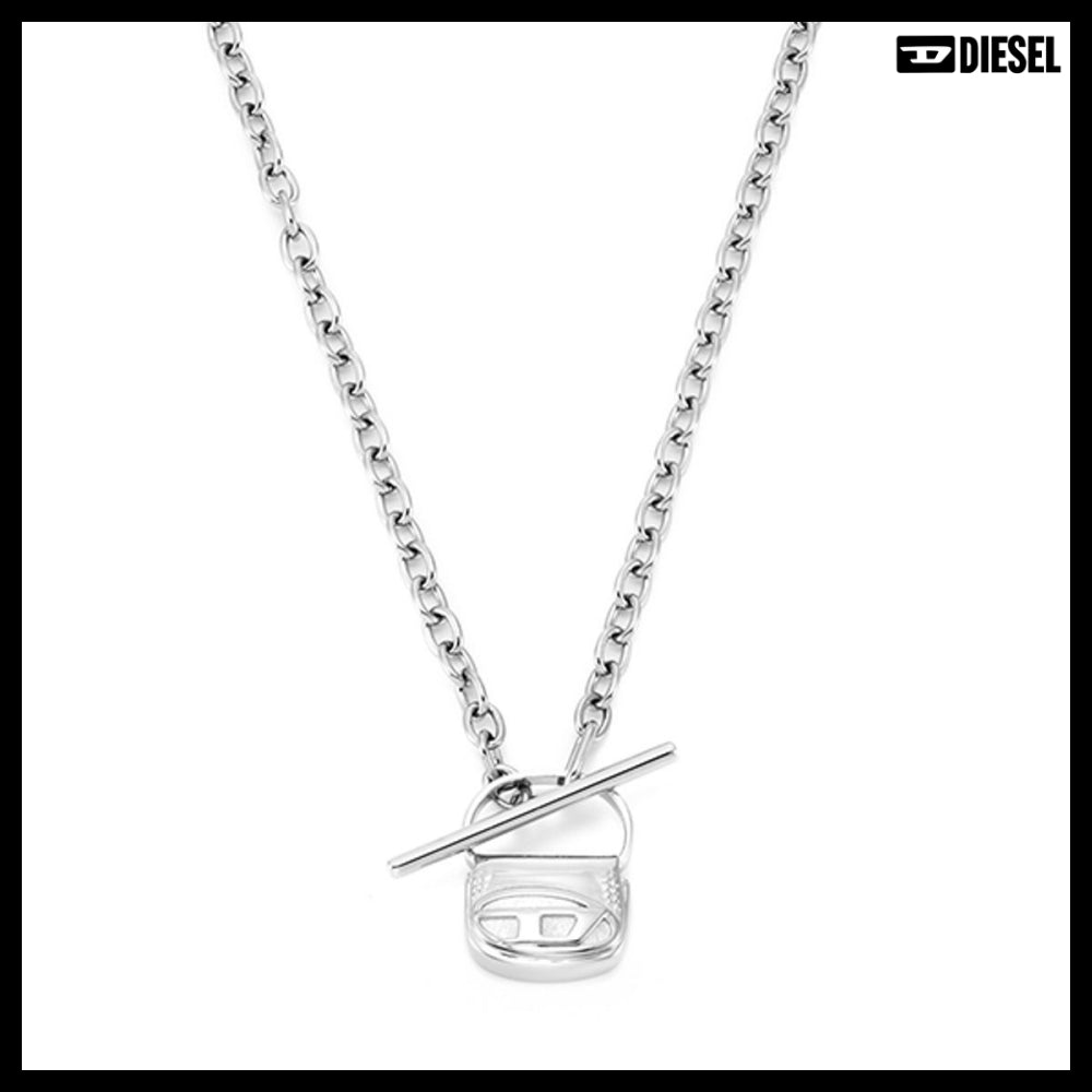 【DIESEL】DX1593040 Bag Charm Necklace