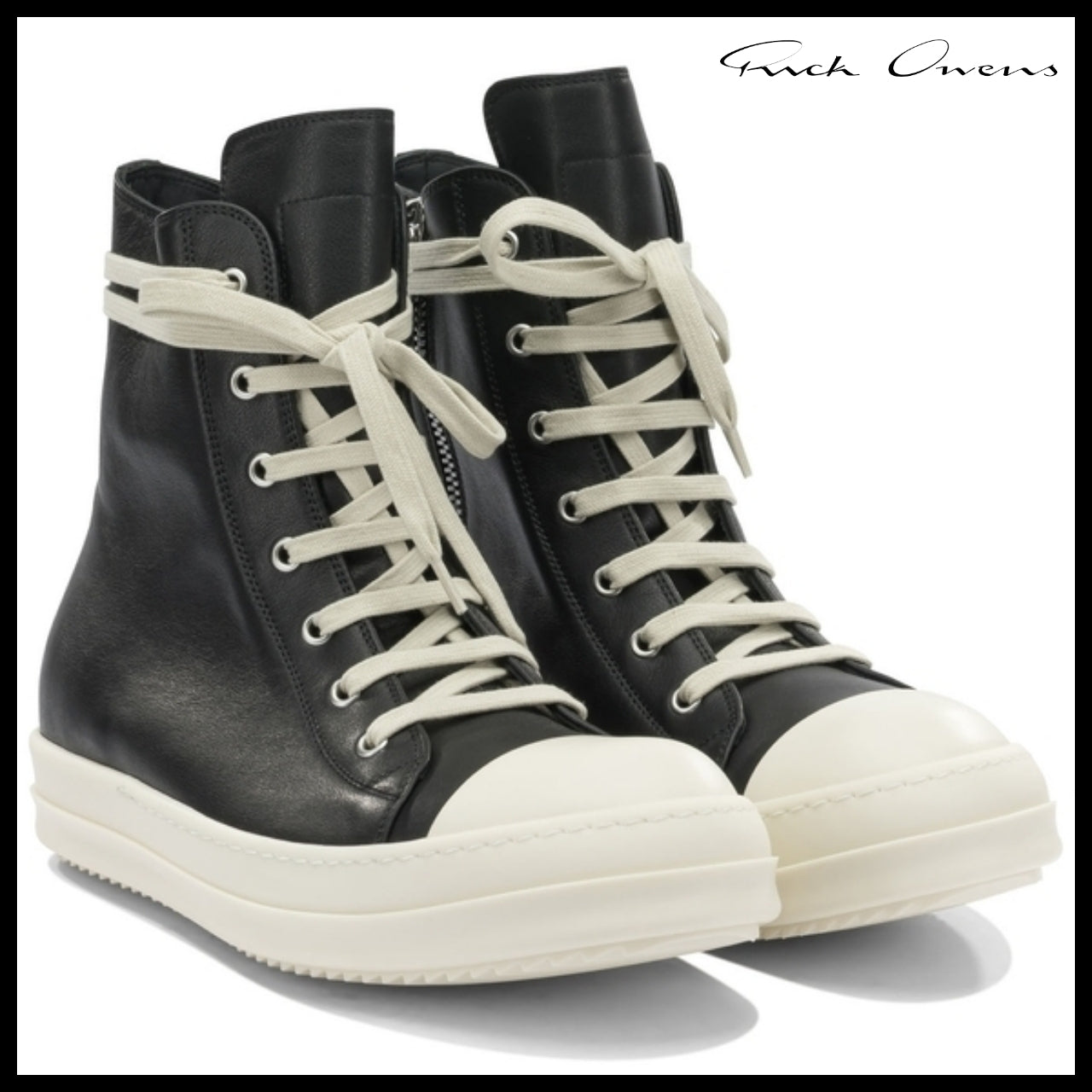 【Rick Owens】TEMPLE high-top sneakers