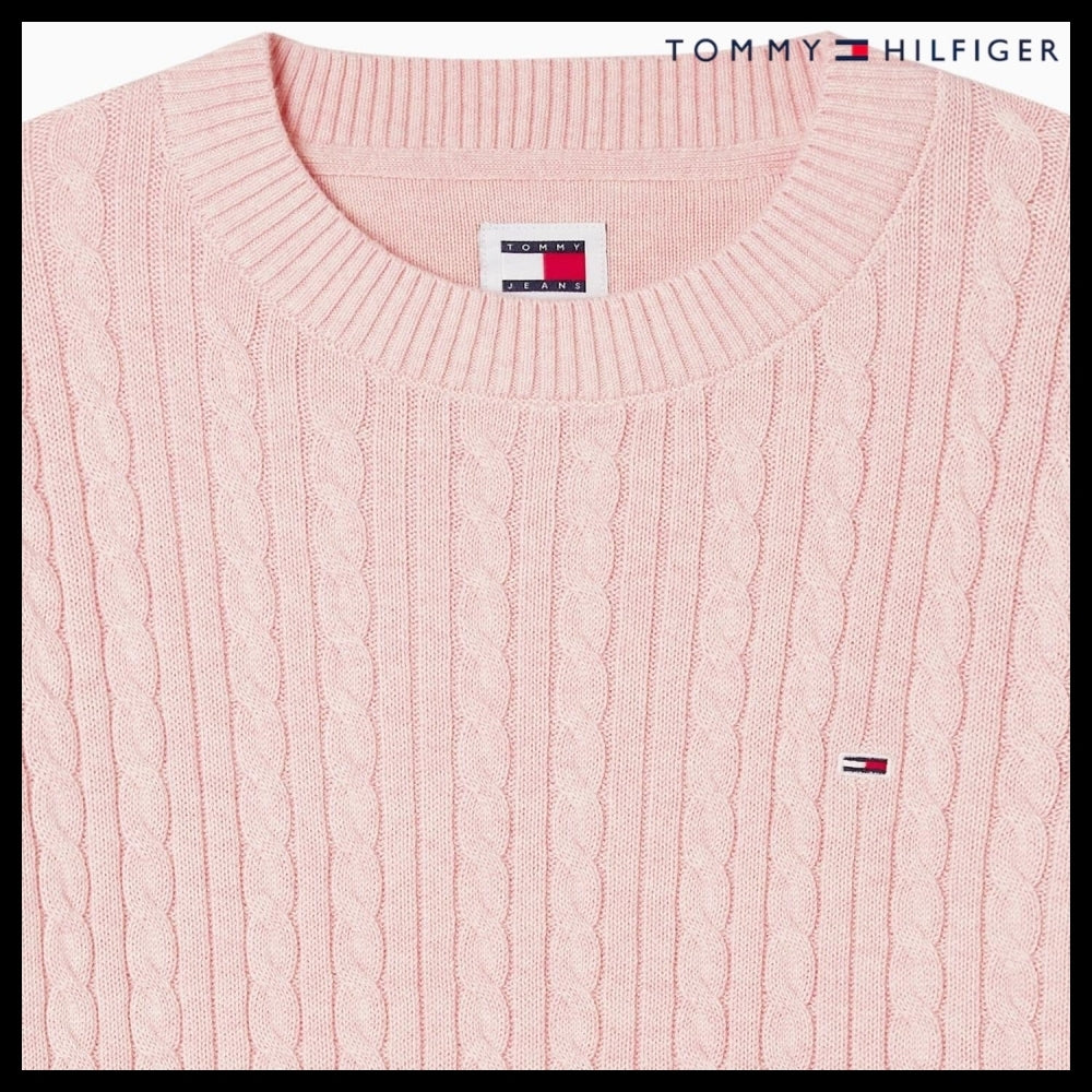 【Tommy Hilfiger】ケーブル エッセンシャル セーター 4カラーズ