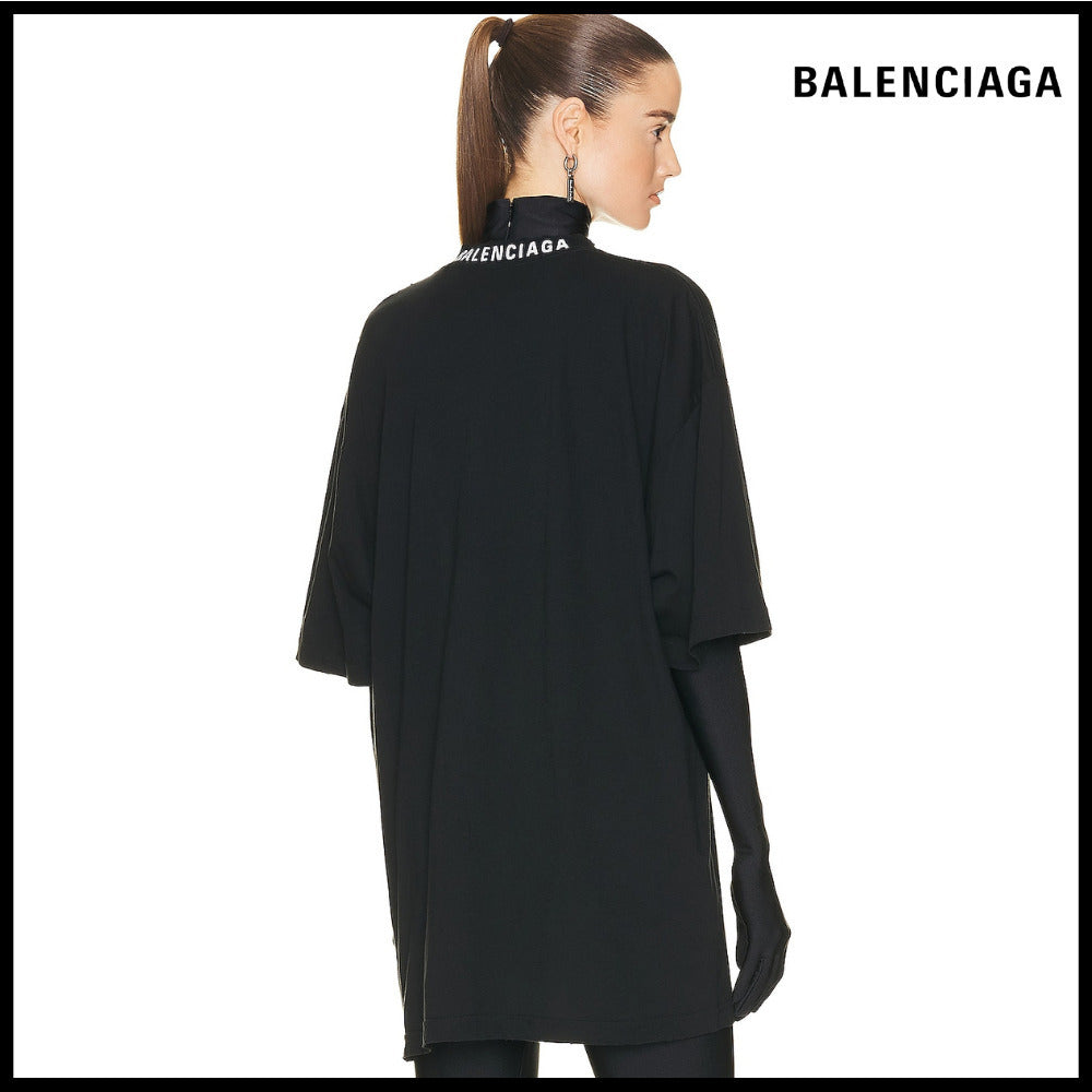 【BALENCIAGA】Medium Fit T-Shirt Black