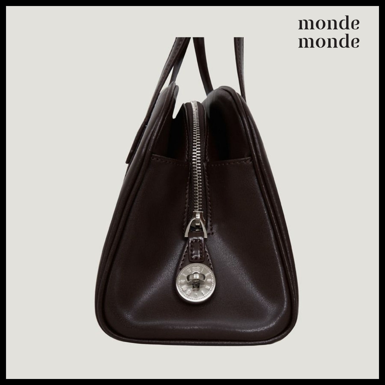 【monde monde】Moment Medium Shoulder Bag (4 Colors)