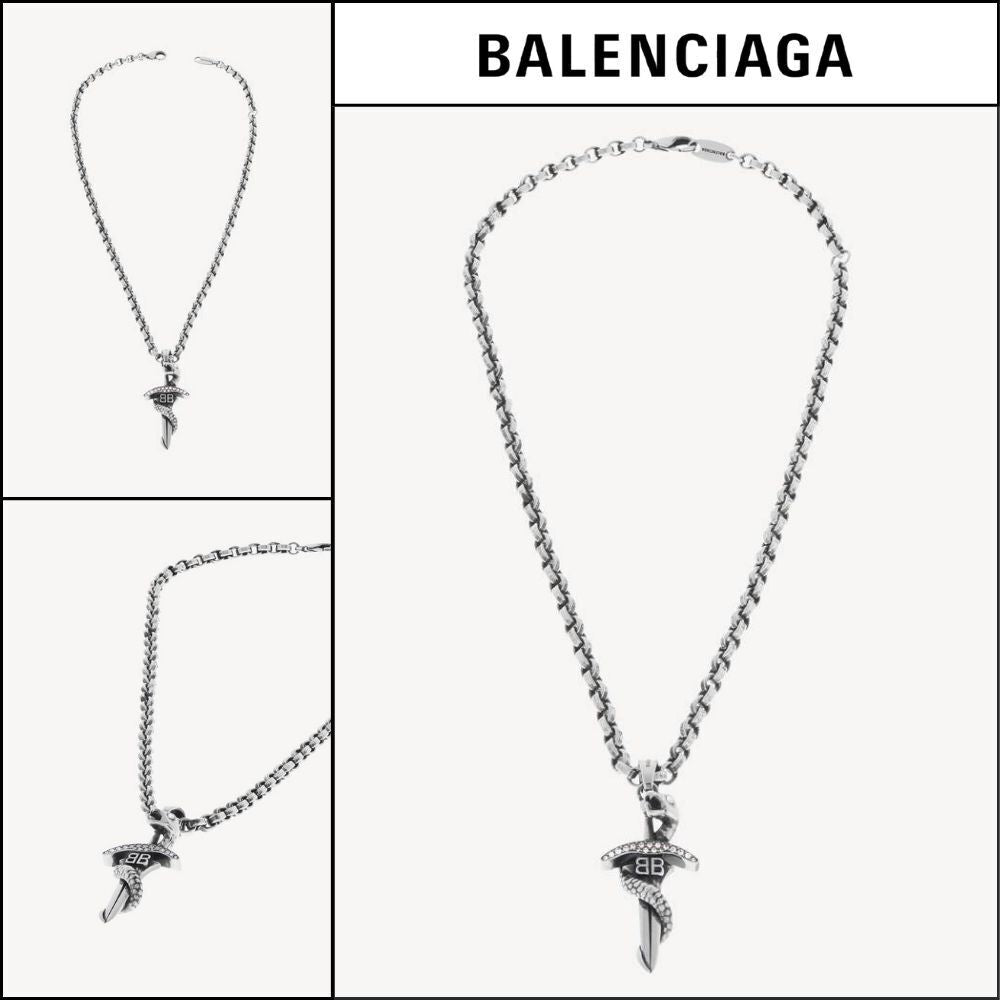 【BALENCIAGA】Goth Snake Necklace