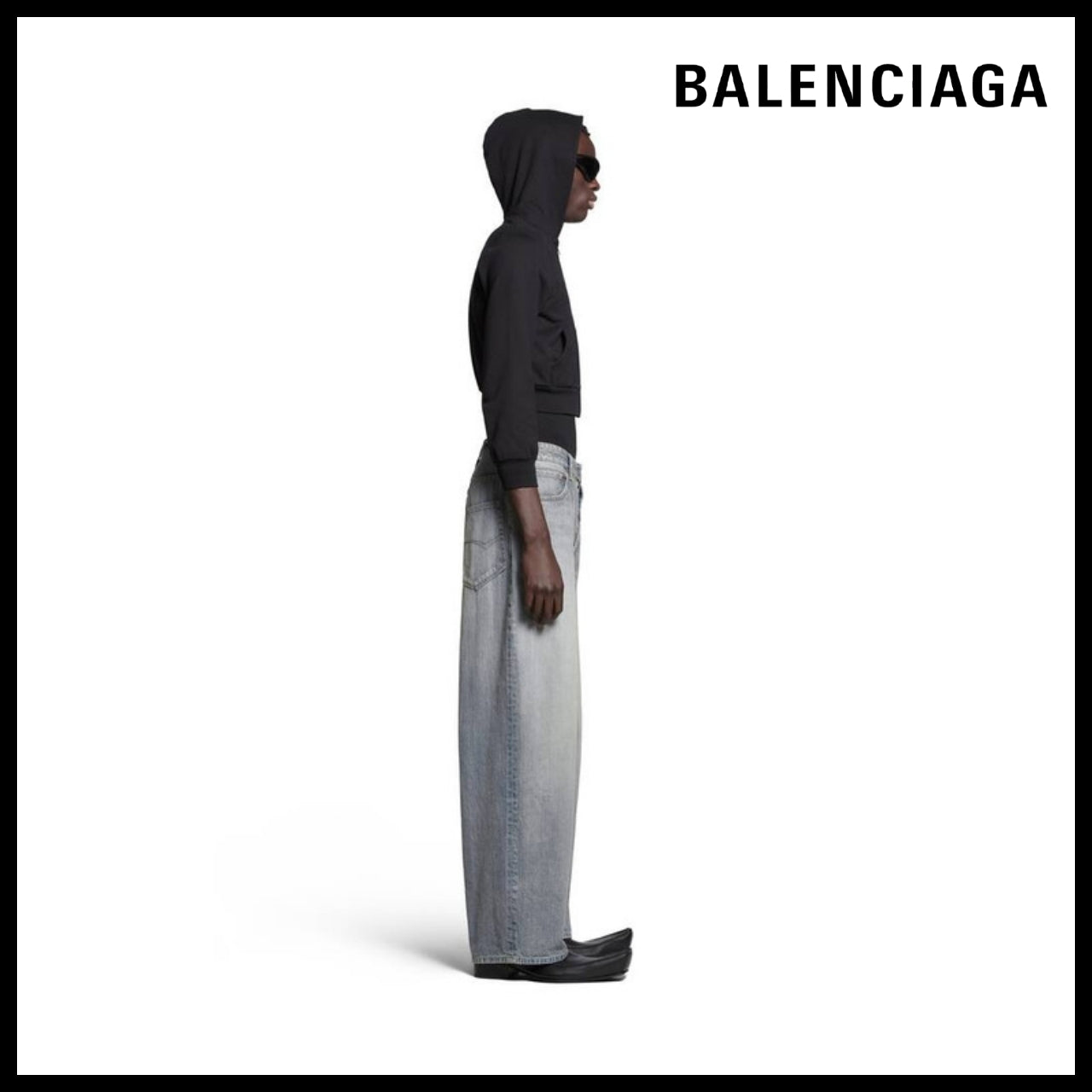 ★BALENCIAGAアウトレット セール ★Baggy Pants in Blue
