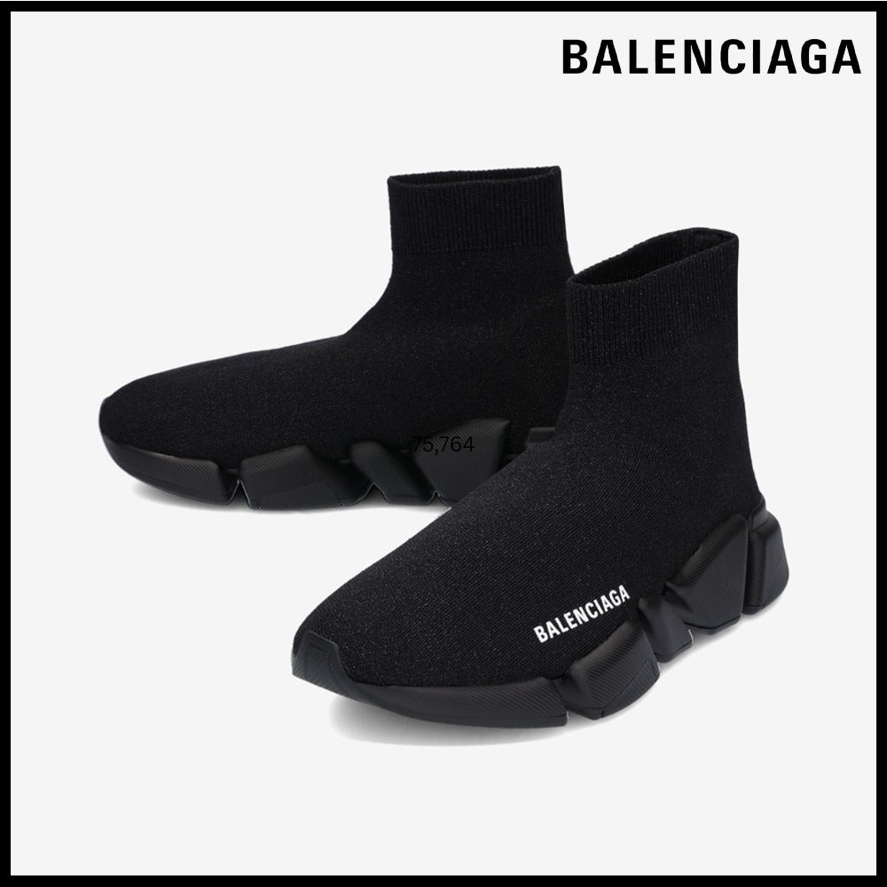 【BALENCIAGA】Speed 2.0 Sneakers - Black
