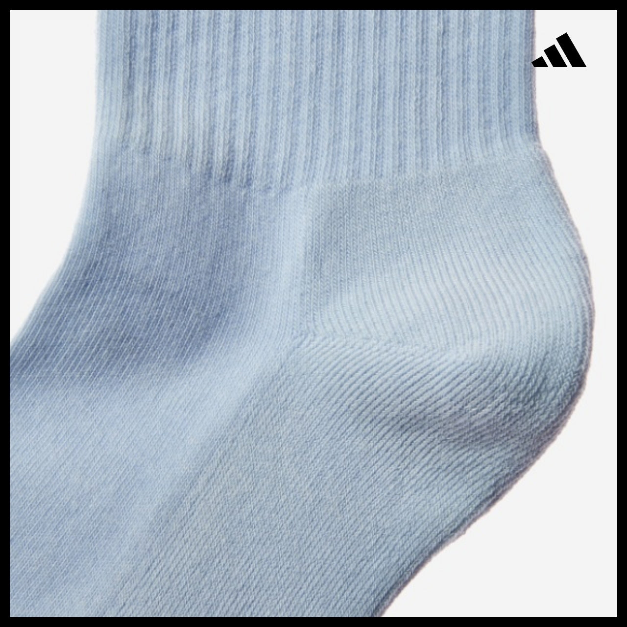 【ADIDAS】 Trefoil Cushioned Crew Socks 3 Pairs Sports Daily