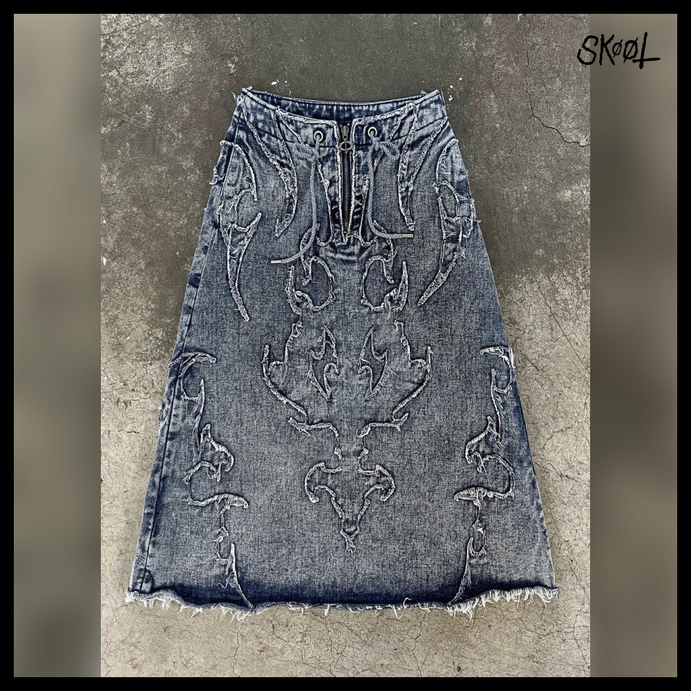 【SKOOT】DYNASTY DENIM SKIRT