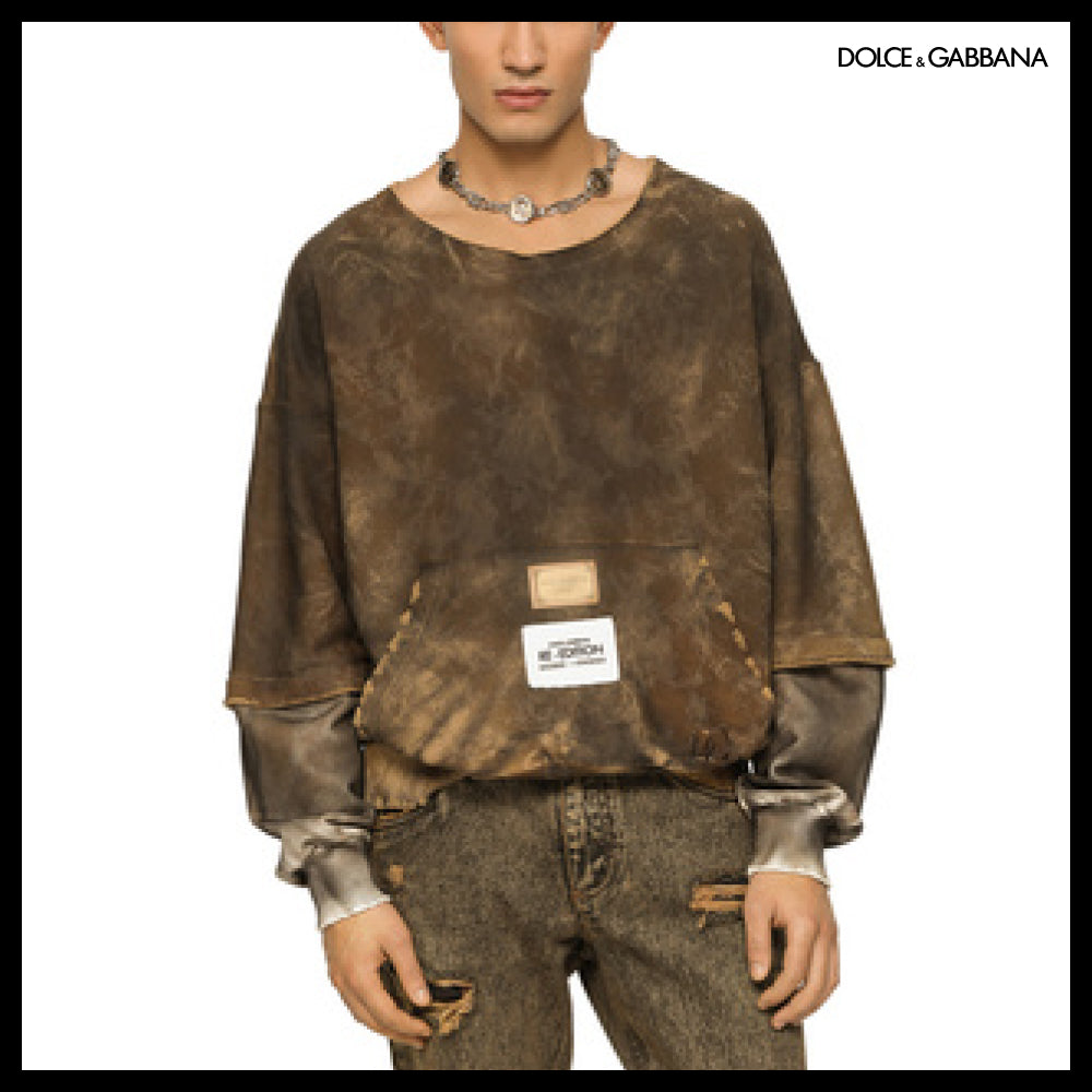 【Dolce&Gabbana】SWEATSHIRT CLASSIC G9AOXTG7H3JS9000