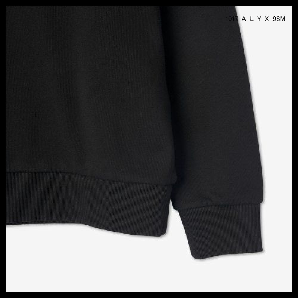 【ALYX】Techno Sweatshirt Black