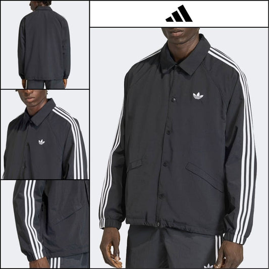 ★ADIDAS★ 3-Stripes Coach Jacket KE3598