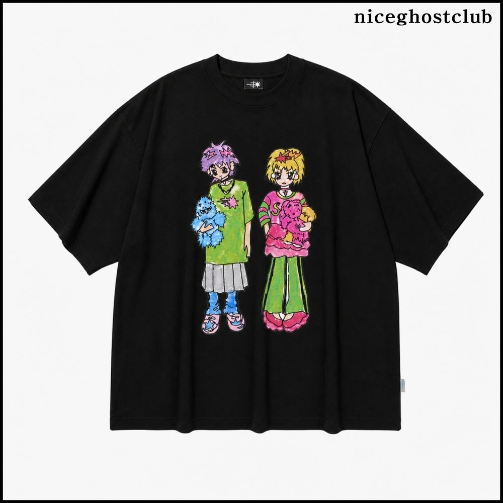 【NICE GHOST CLUB】GHOST SOUL GIRL BIG T-SHIRT 日本未発売