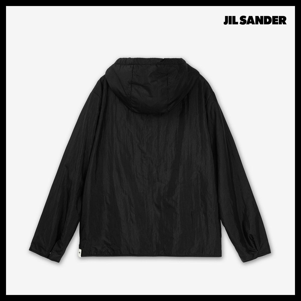 【Jil Sander】Hood Blouson Jacket Black