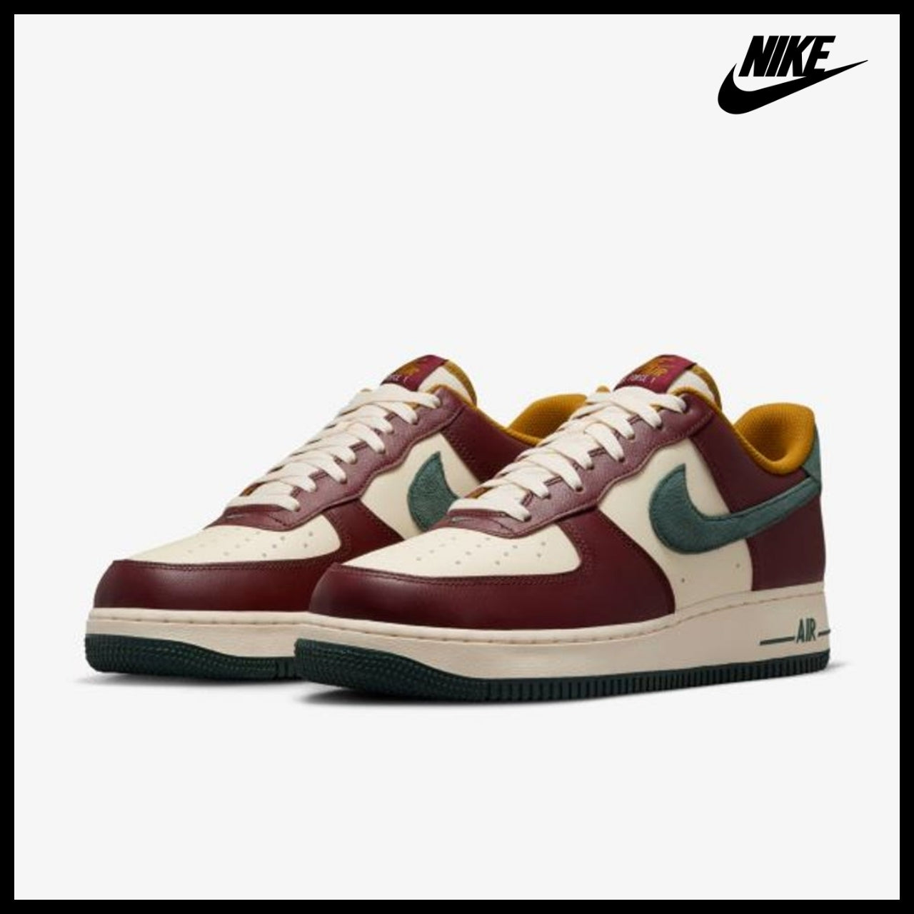 【Nike】 Air Force 1 07 LV8 Team Red Green