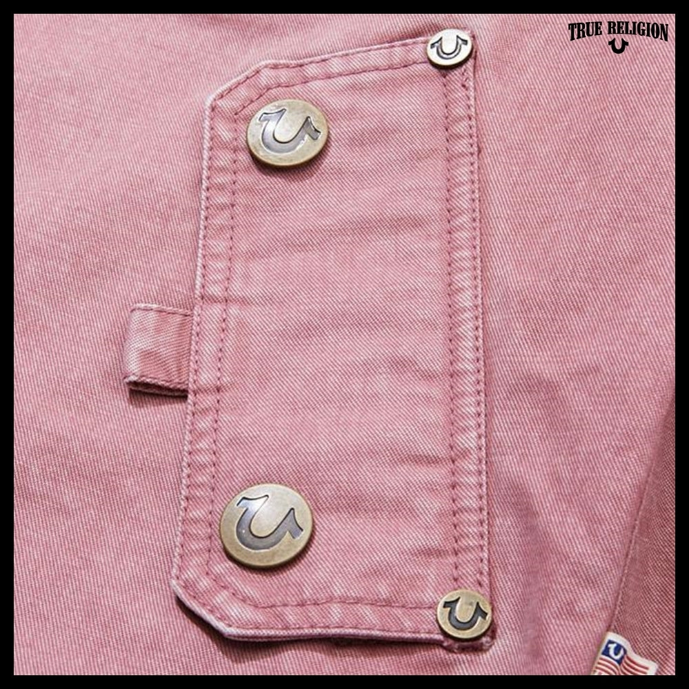 【TRUE RELIGION】Airbone Washed Jacket 2Colors
