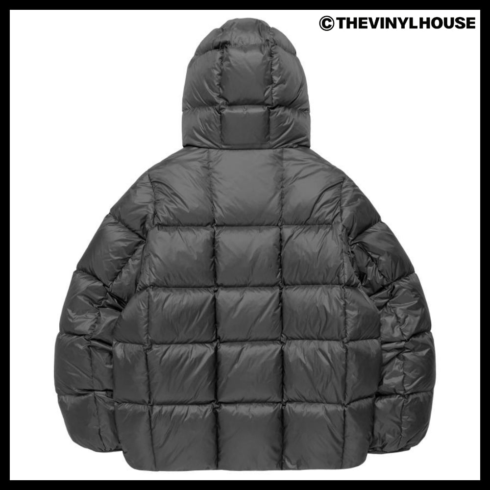 【THEVINYLHOUSE】Hooded duck down jacket (5 colors)