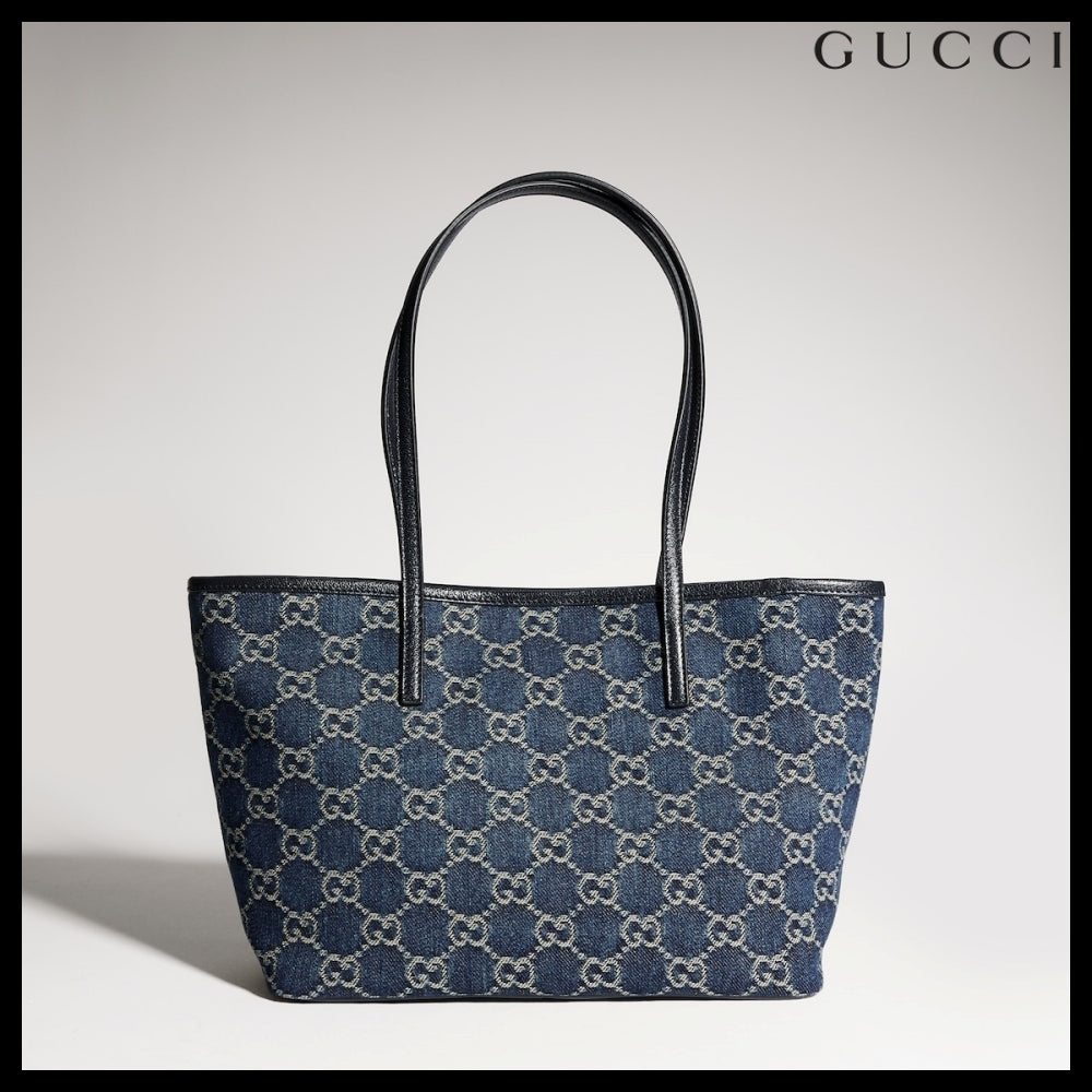 【GUCCI】Plaque Small Tote Bag