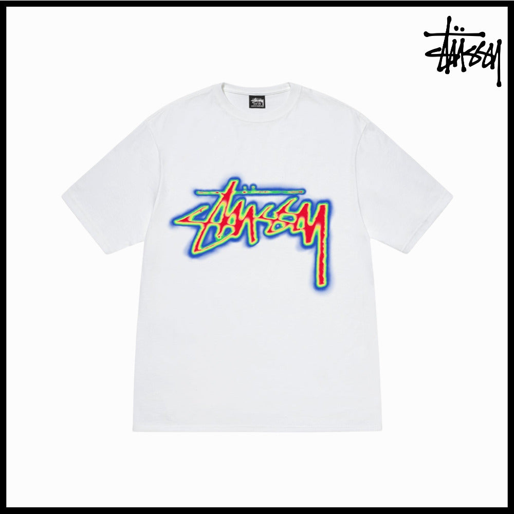 【STUSSY】Thermal Stock T-Shirt White