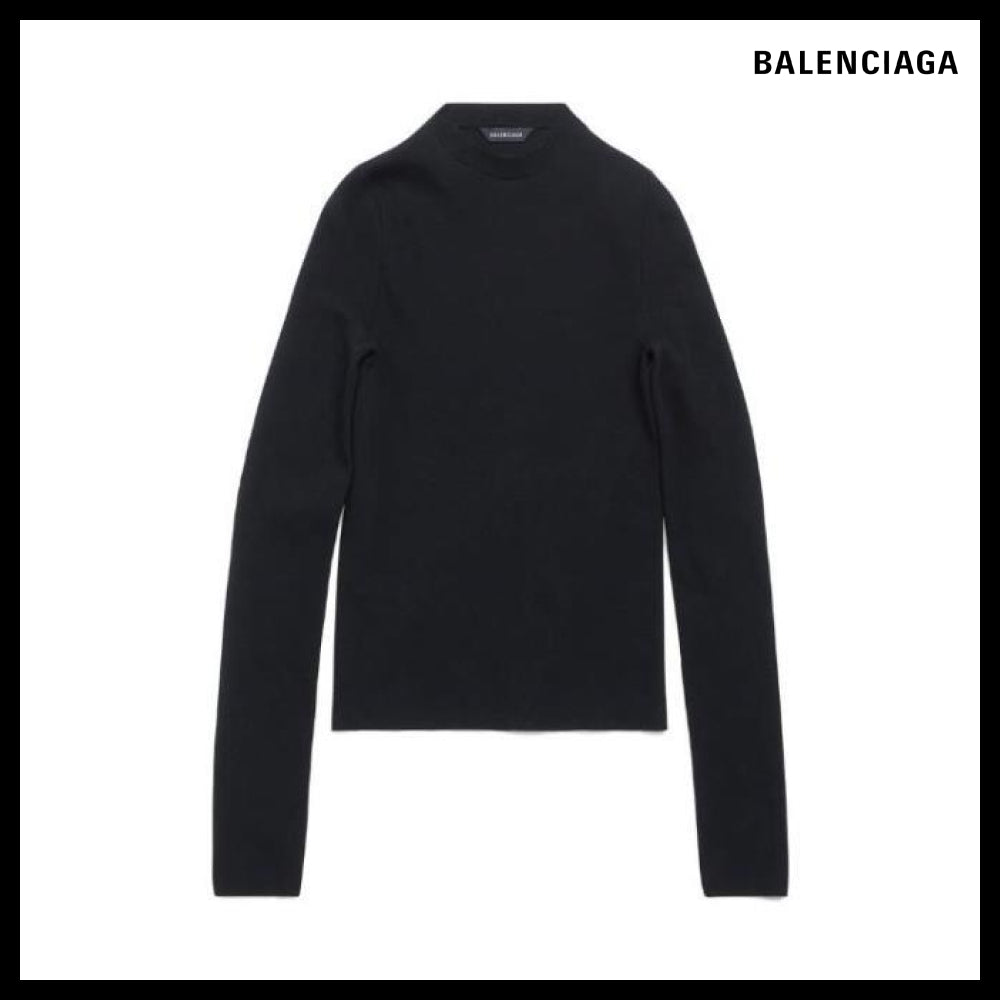 【BALENCIAGA】Twisted Top Black