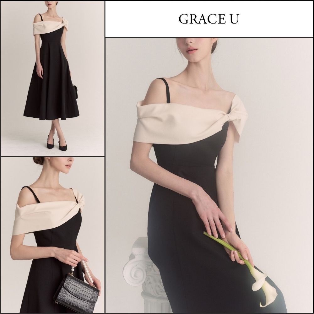 【GRACE U】Kaley One-Piece Black