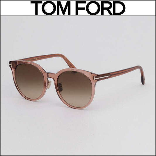 【TOM FORD】Round Horn-Rimmed Sunglasses Asian Fit