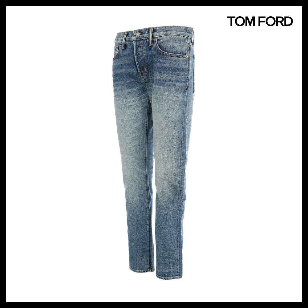 【Tom Ford】Slim-Fit Denim Pants