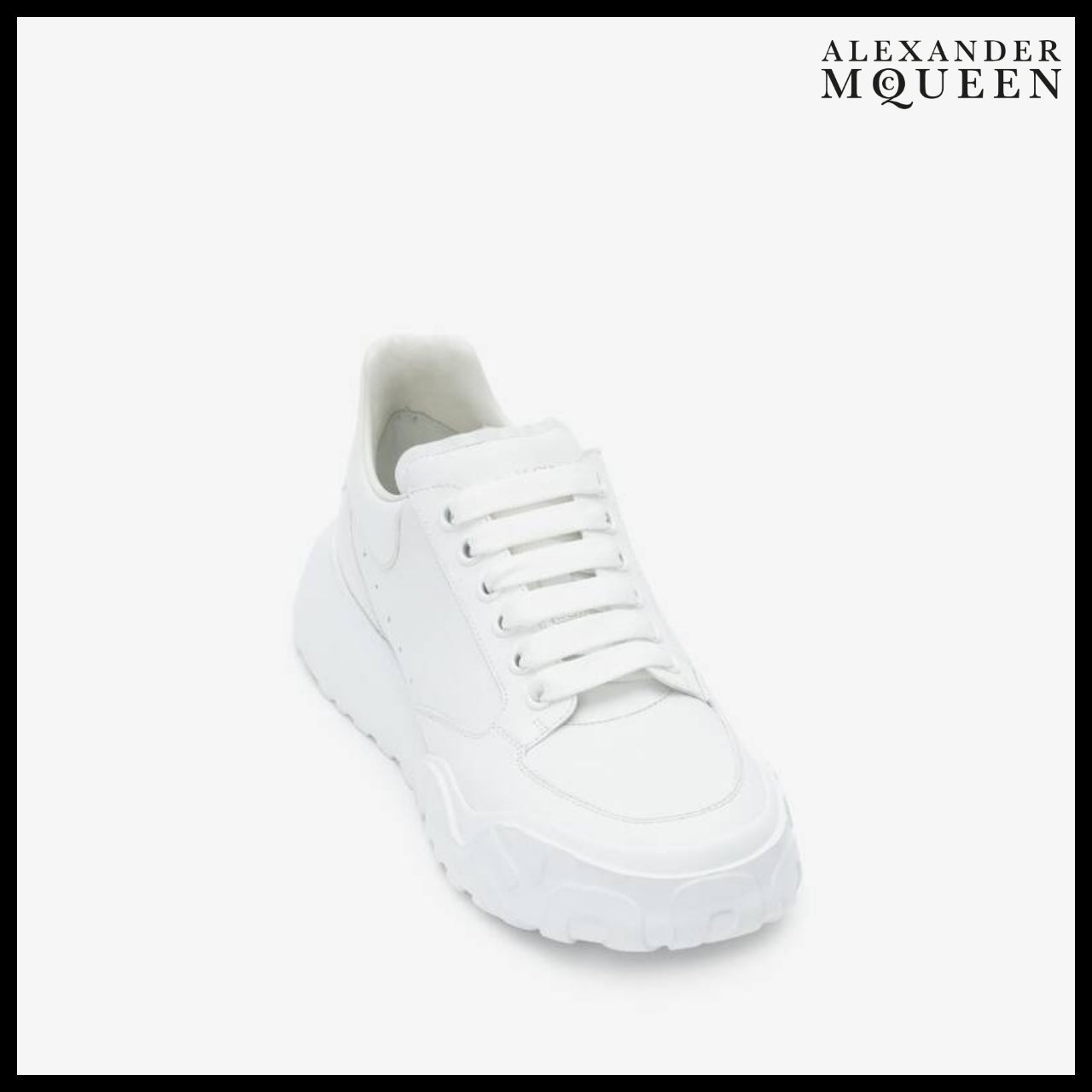 【Alexander Mcqueen】Court Trainer in White
