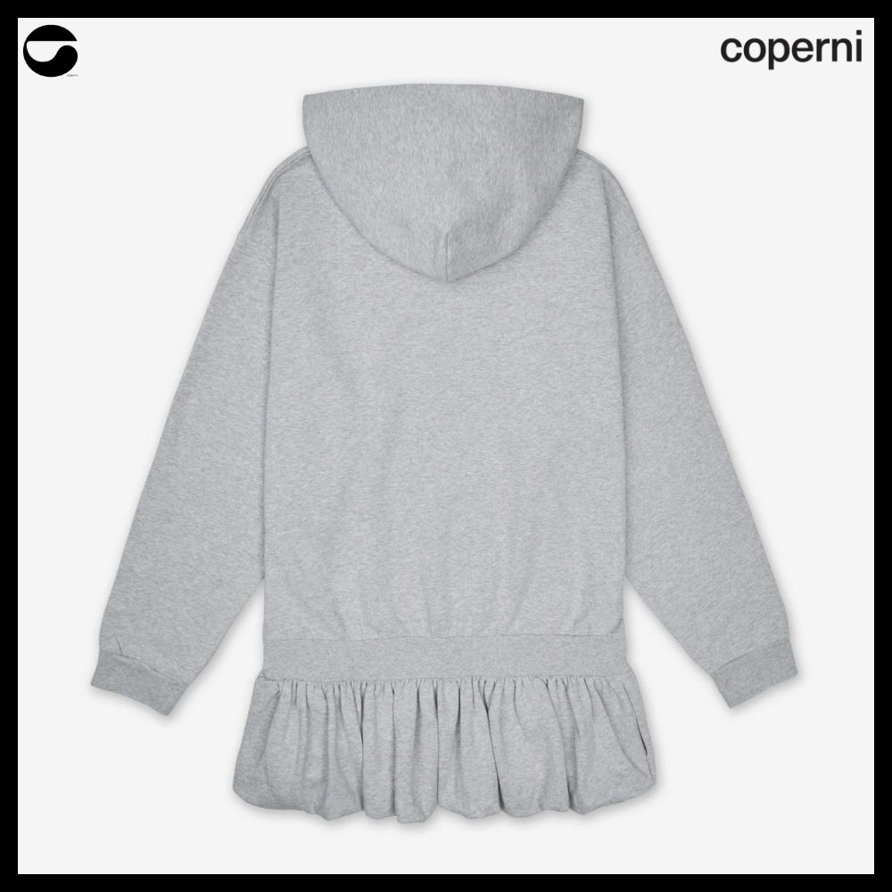 【Coperni】Basque Logo Hoodie Gray Black Print