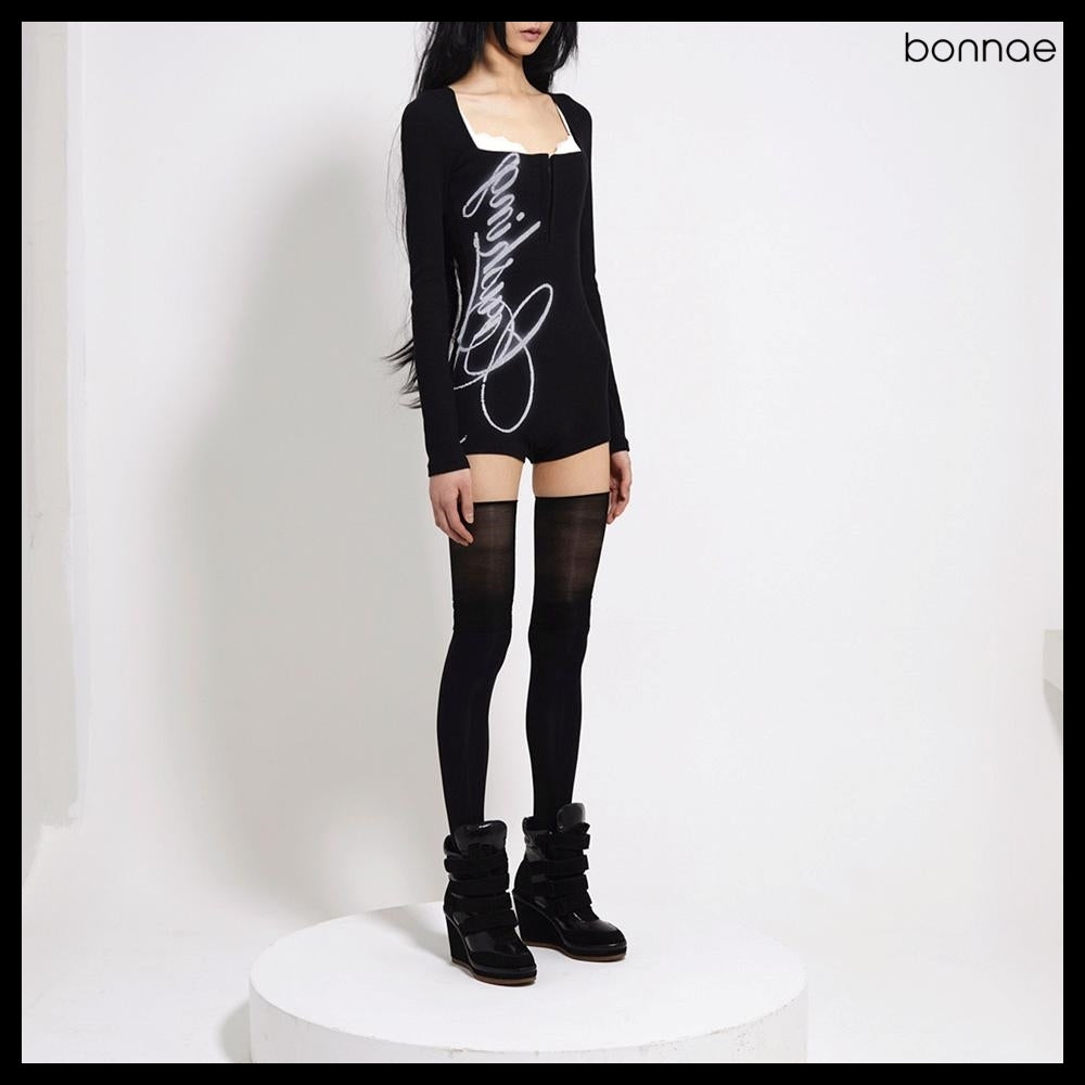 【Bonnae】Bonnae Bodysuit 2 Colors