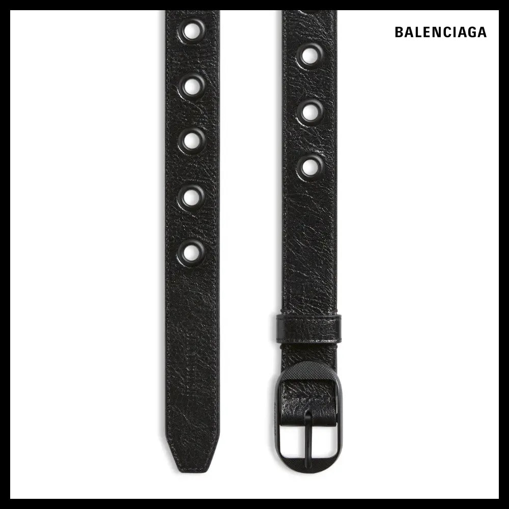 【BALENCIAGA】Le Cagole Belt in Black