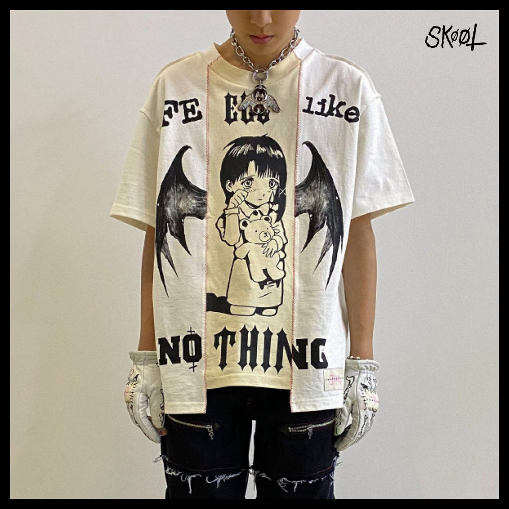 【SKOOT】NO FEELS T-SHIRT