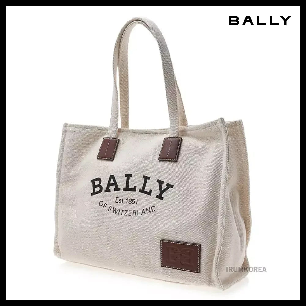 【Bally】Canvas Tote Bag