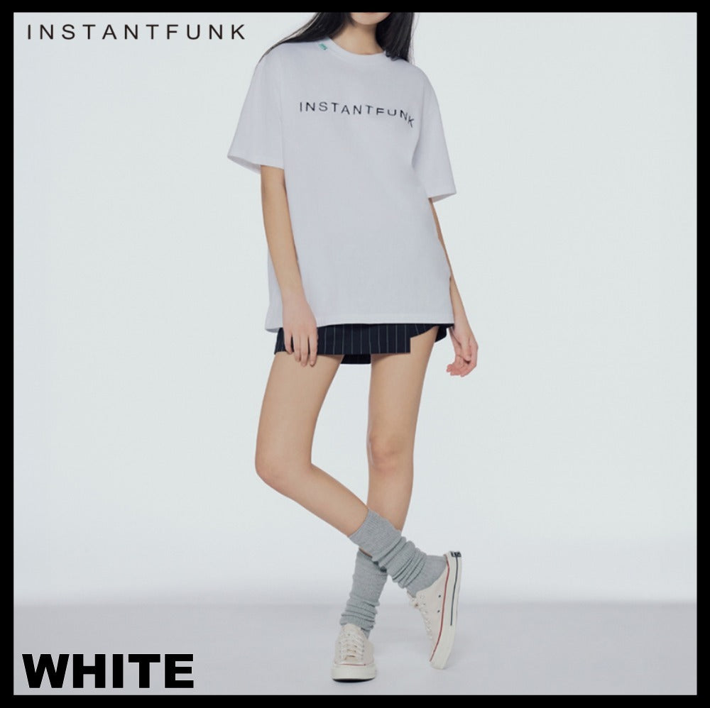 【INSTANTFUNK】VINTAGE LOGO T-SHIRTS 4COLOR