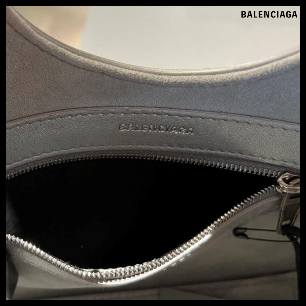 【BALENCIAGA】Mary-Kate XS Tote Bag Metallized