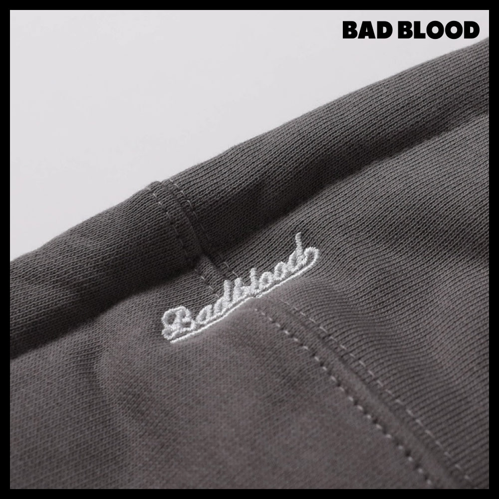 【BADBLOOD】Bad Applique Hoodie 3 Colors