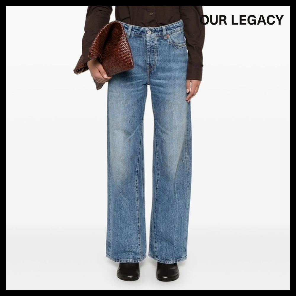 【OUR LEGACY】Travelcut Wide Denim Pants