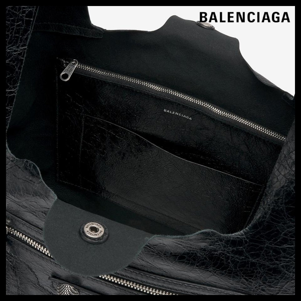 【BALENCIAGA】LE CARGO SHOPPER TOTE BAG - BLACK