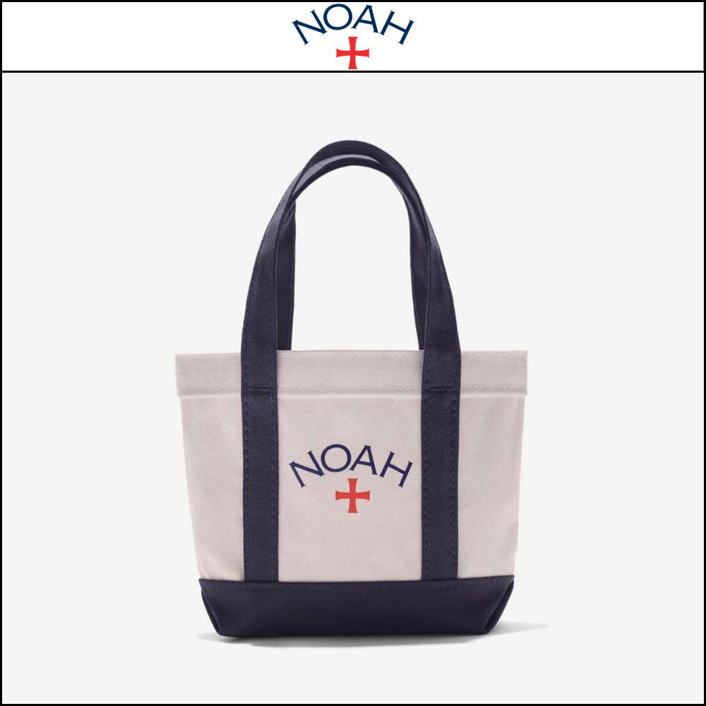 【NOAH】Mini core logo tote natural